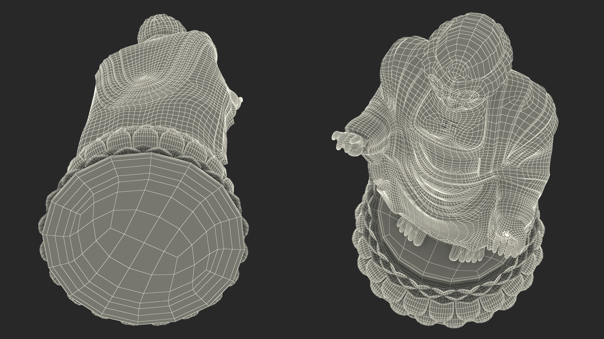 Mazu of Tianjin Buddha Statue 3D model
