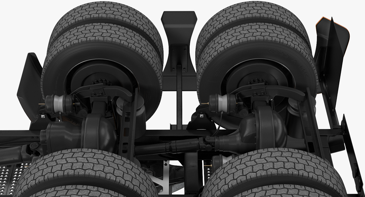 Heavy Duty Truck Simple Interior 3D