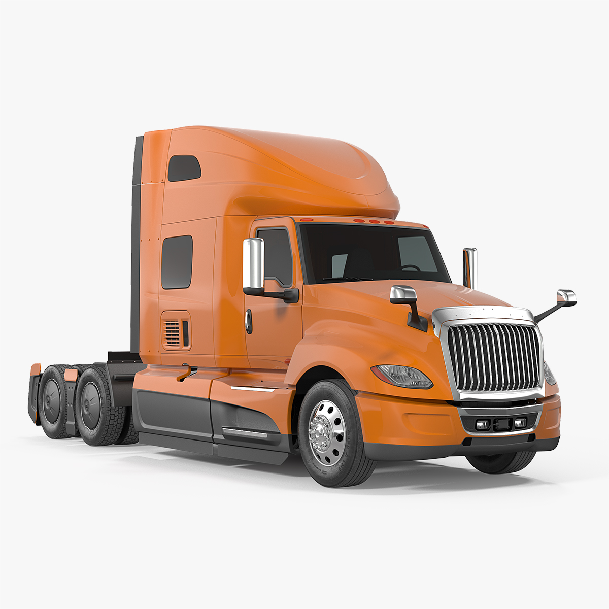 Heavy Duty Truck Simple Interior, view 3