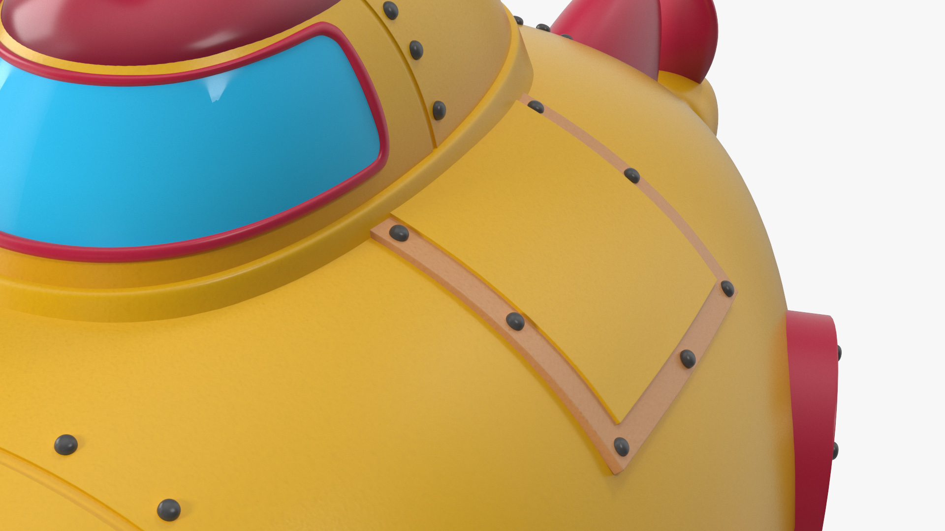 Cartoon Yellow Submarine 3D model
