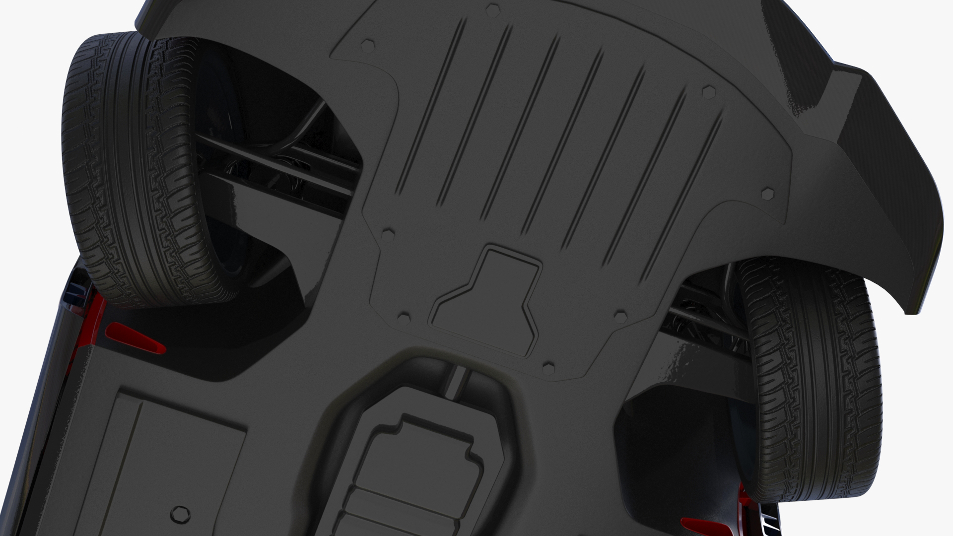 3D Bugatti Divo Lady Bug Rigged model