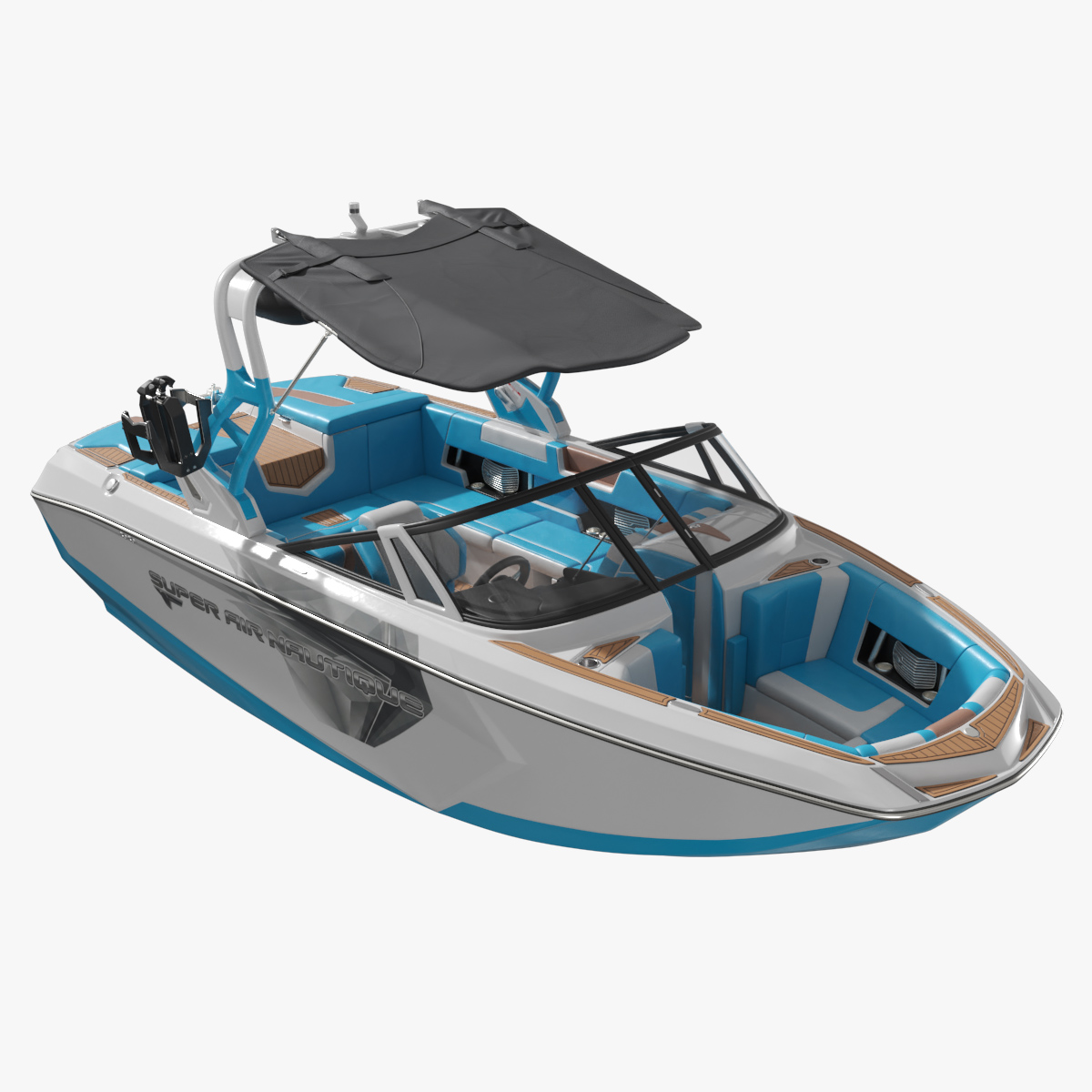 Wake Surf Boat with Boarding Dock - Standard