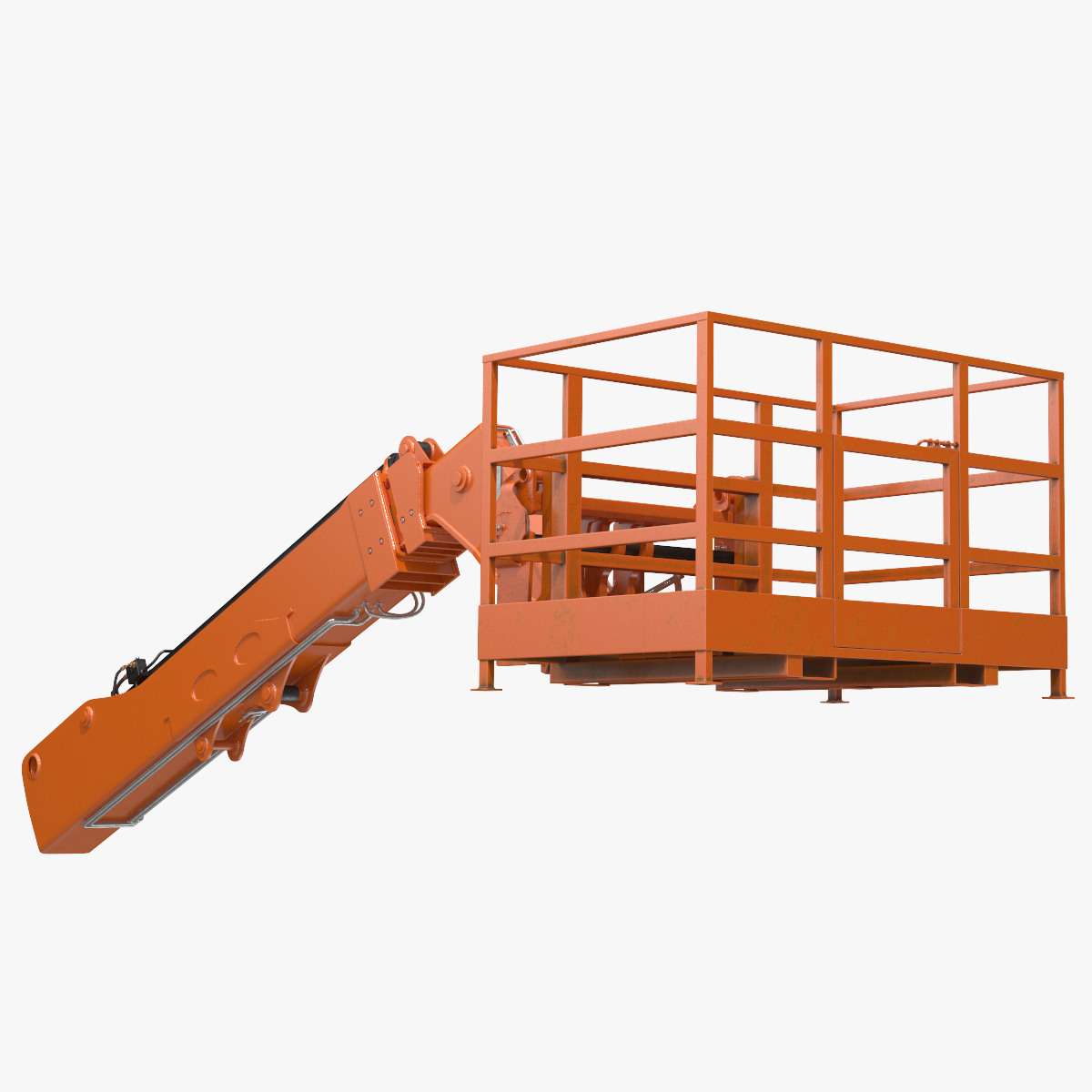 Forklift Work Platform Rigged