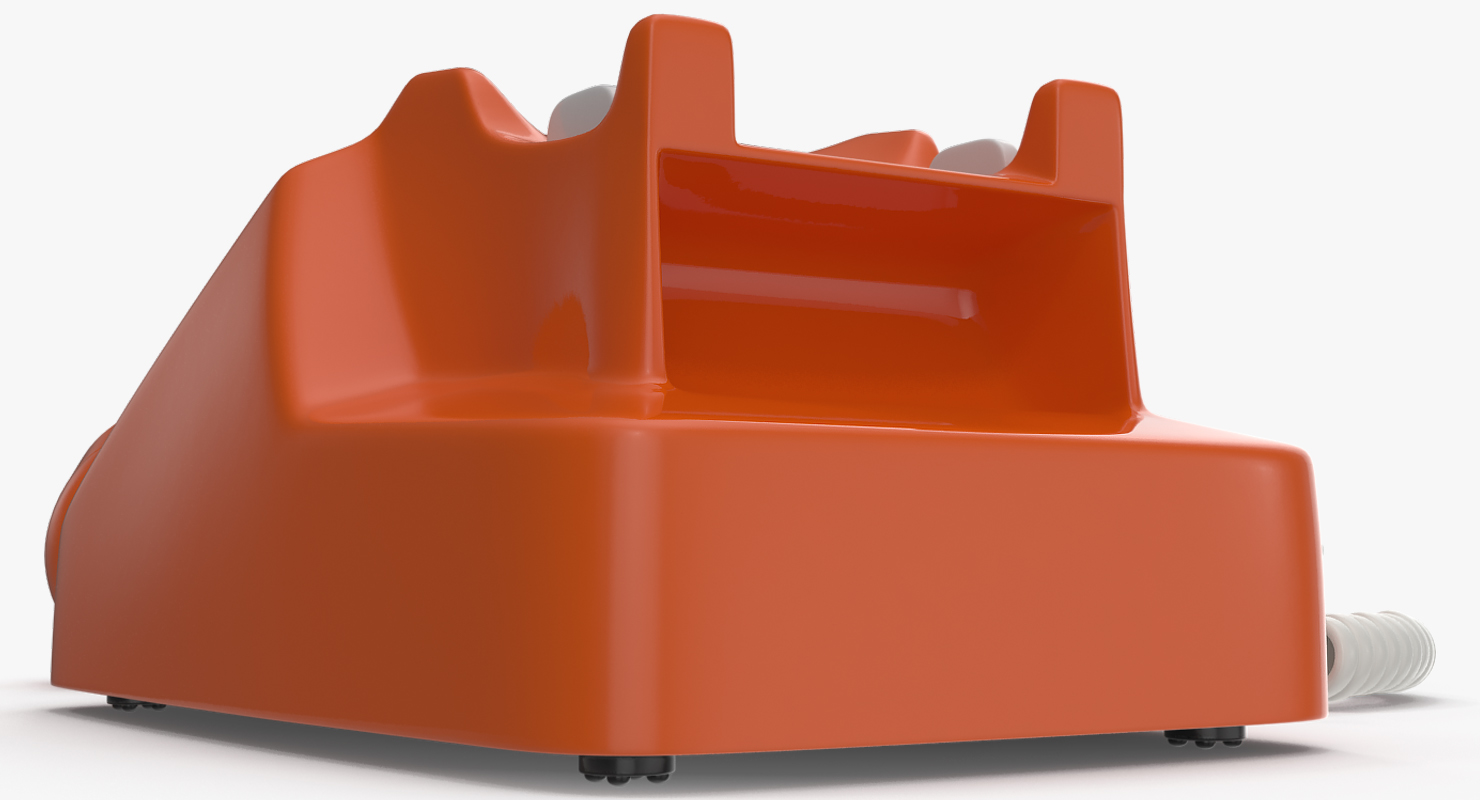 Fashioned Rotary Dial Phone 3D