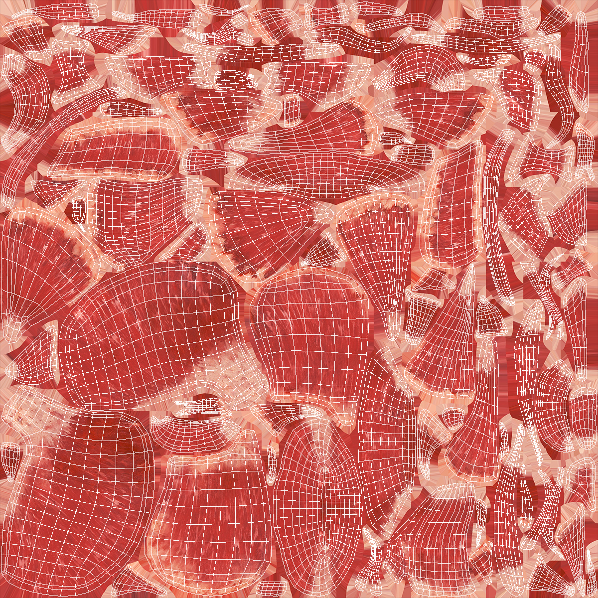 Young Male Muscle System 3D model