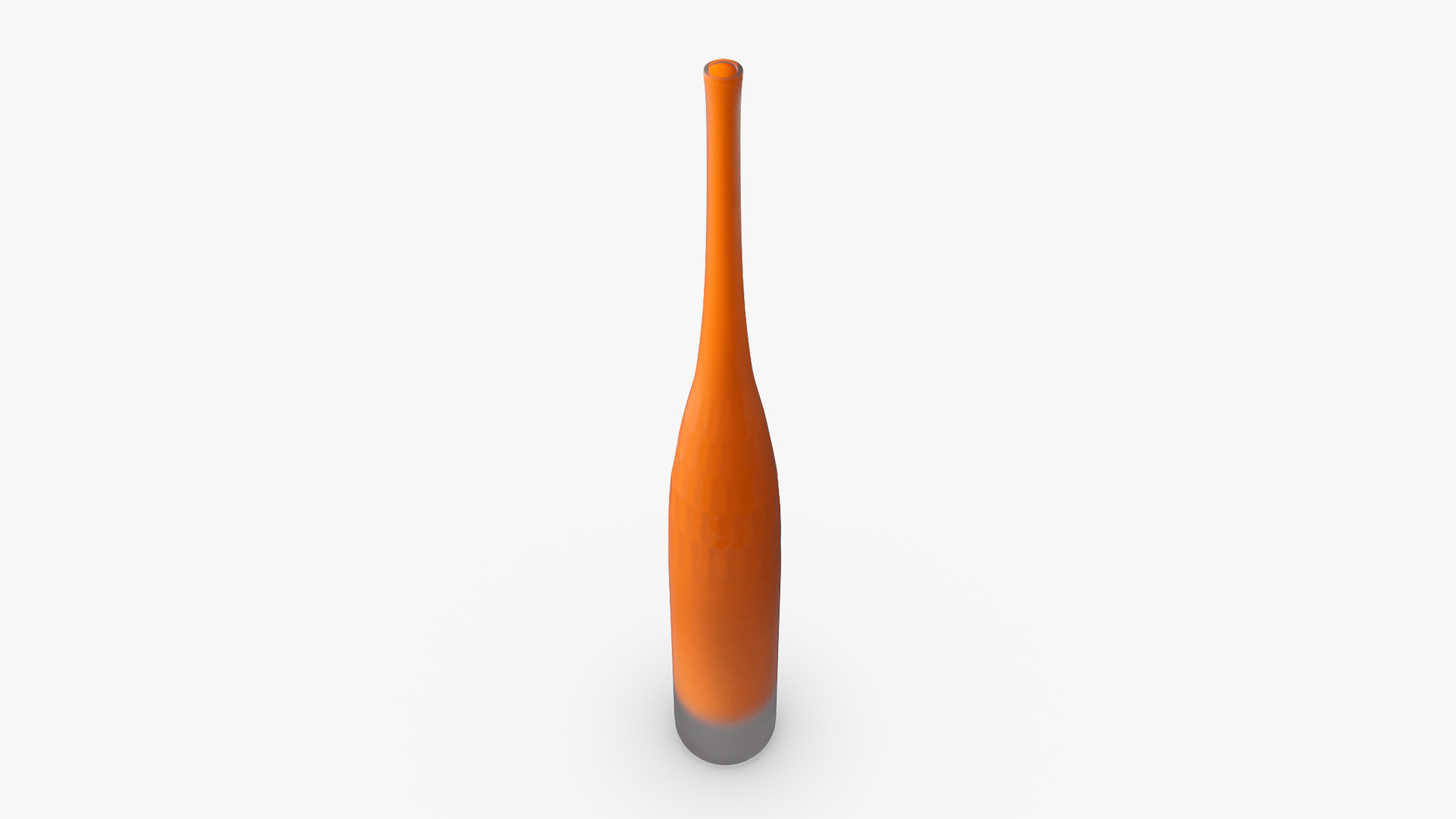 Tabletop Tall Glass Vase 3D model