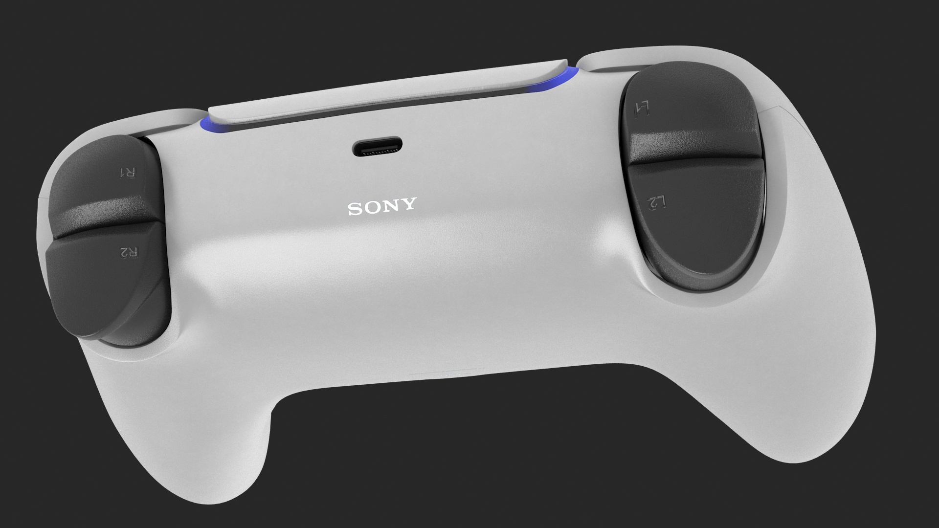 3D Sony PlayStation 5 PS5 Slim White model
