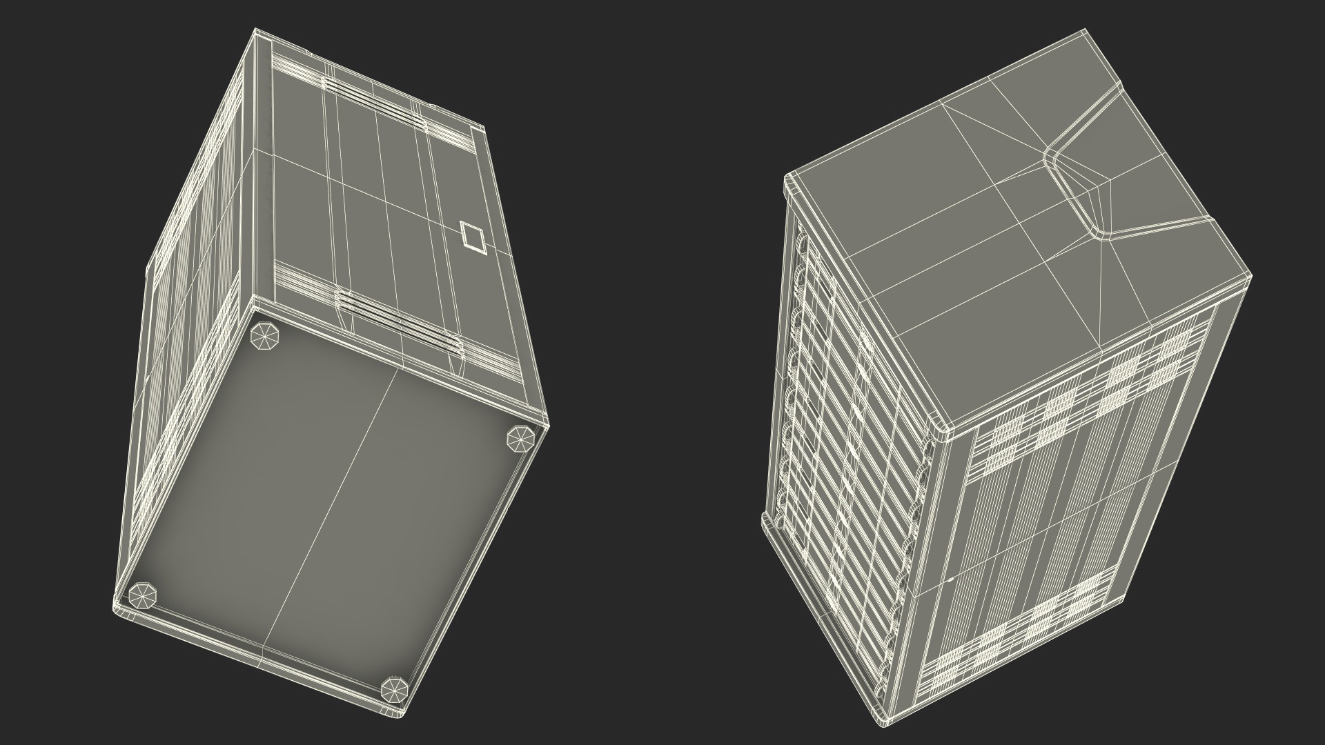 Dell Server Rack Cabinet 3D model