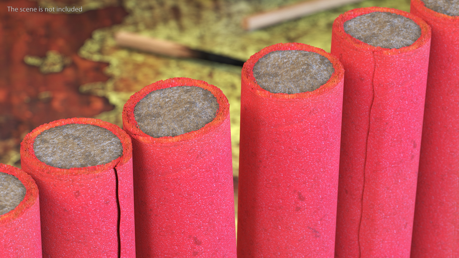 String of Firecrackers 3D