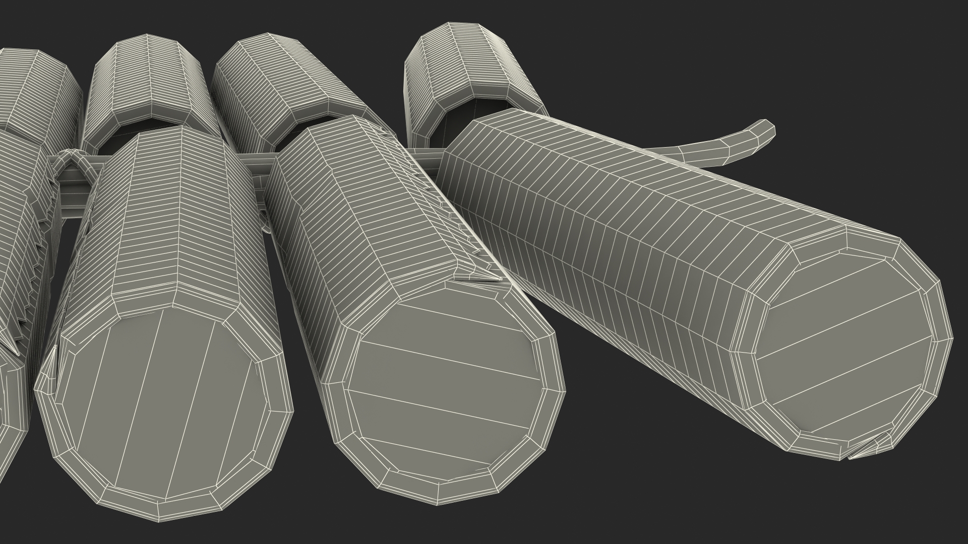 String of Firecrackers 3D
