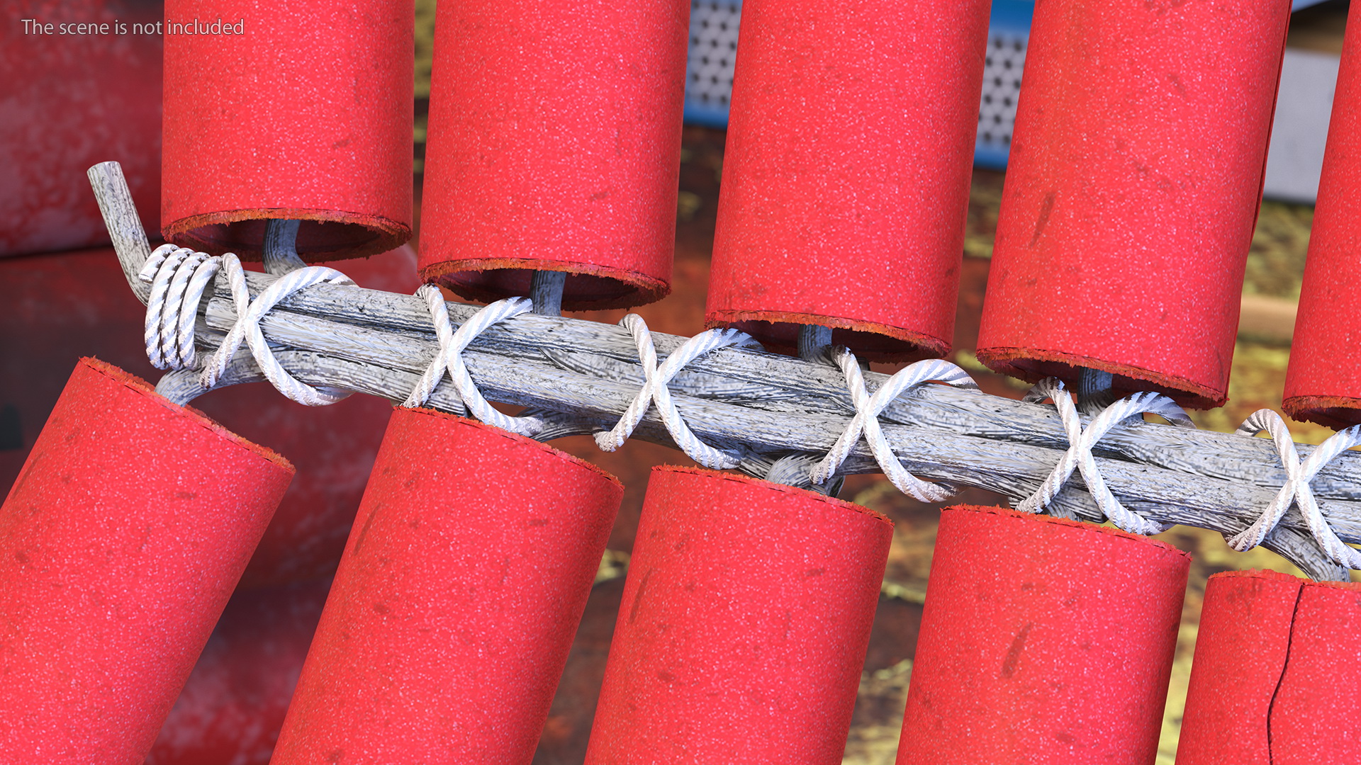String of Firecrackers 3D