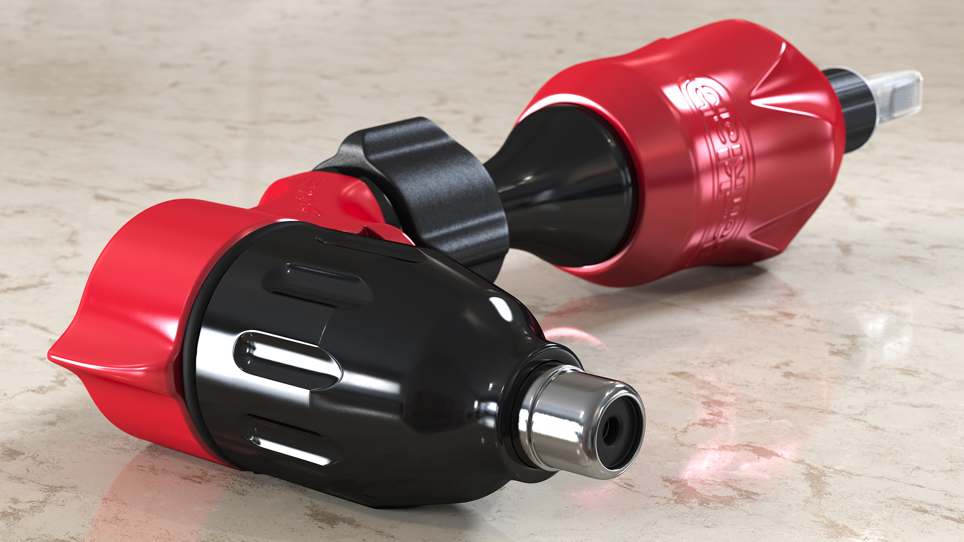 FK Irons Spectra Direkt2 Tattoo Machine with Cartridge Needles 3D