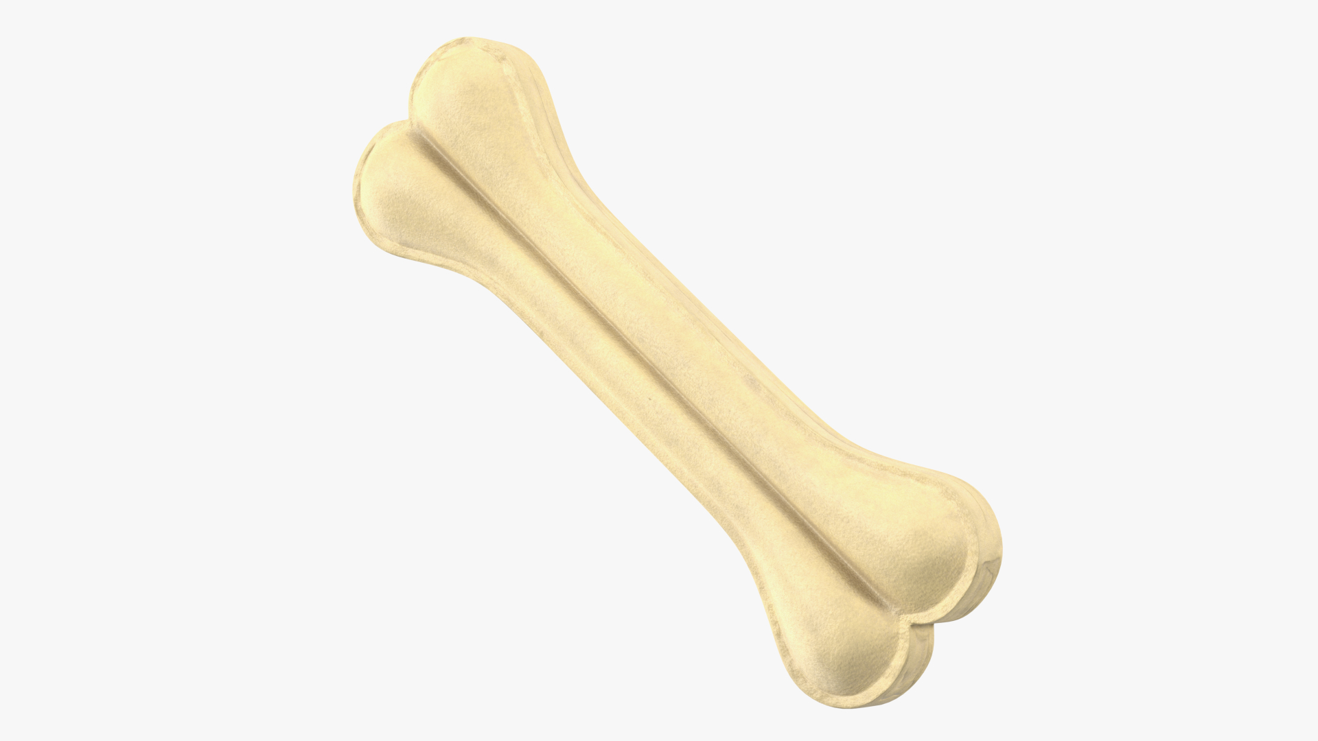 3D model Large Dog Chew Bone Light