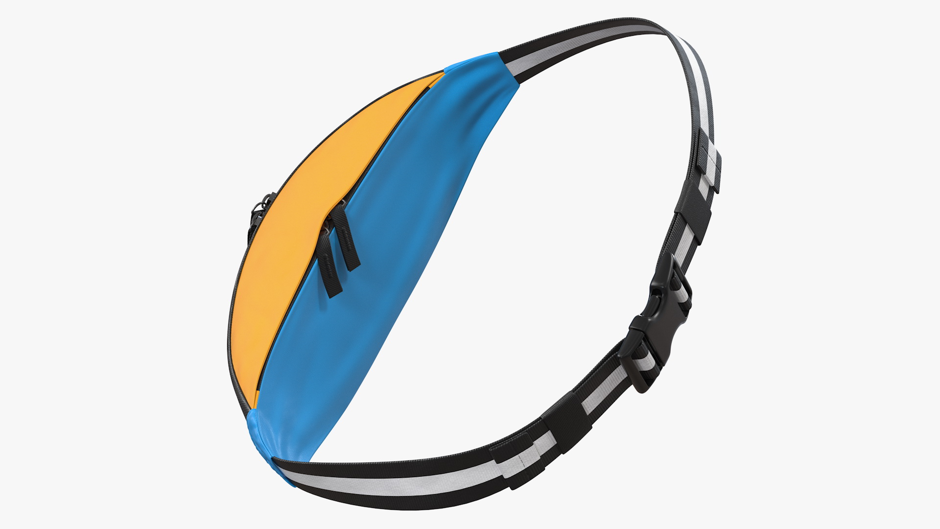 3D model Nike Sportswear Heritage Waist Bag Jade Stone