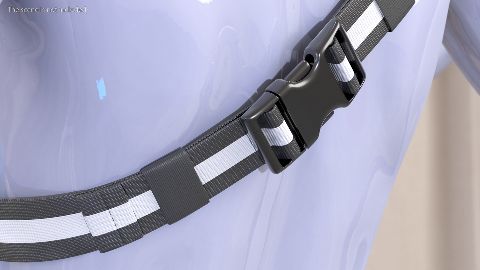 3D model Nike Sportswear Heritage Waist Bag Jade Stone