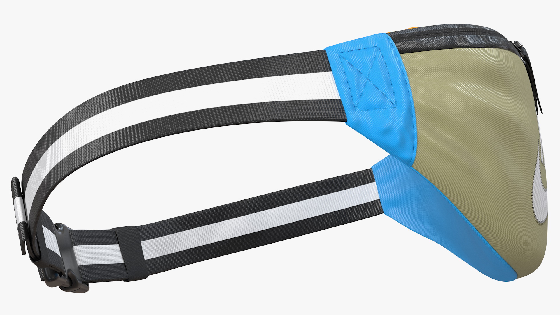 3D model Nike Sportswear Heritage Waist Bag Jade Stone