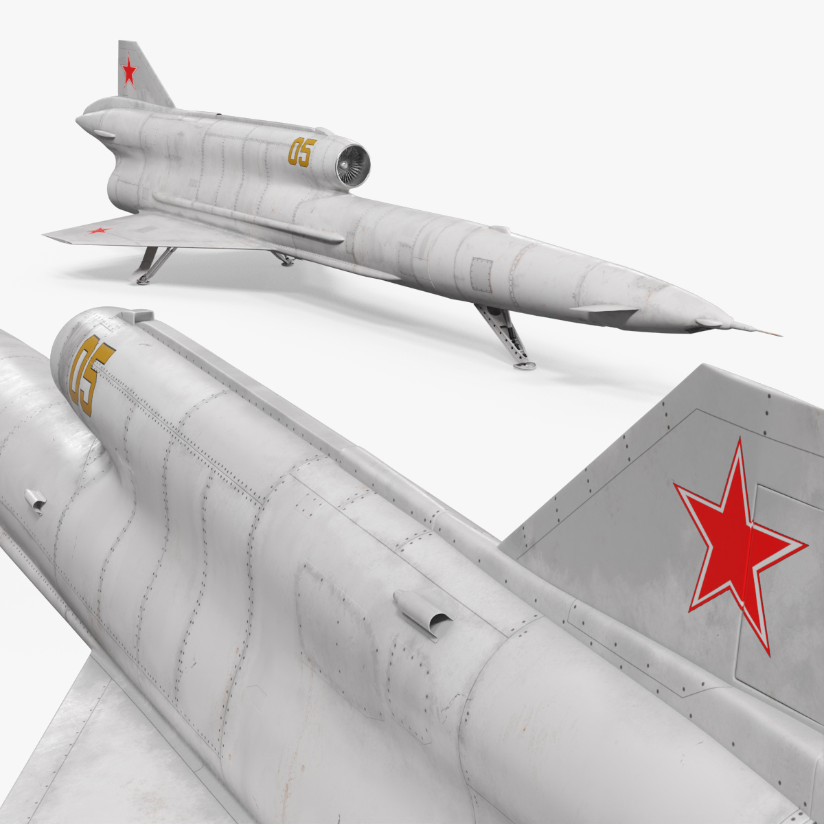 Ukrainian Tupolev Tu-141 Strizh UAV - Standard