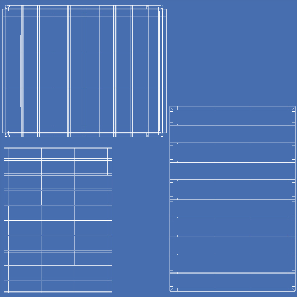 3D model Large Flooring Sports Mat