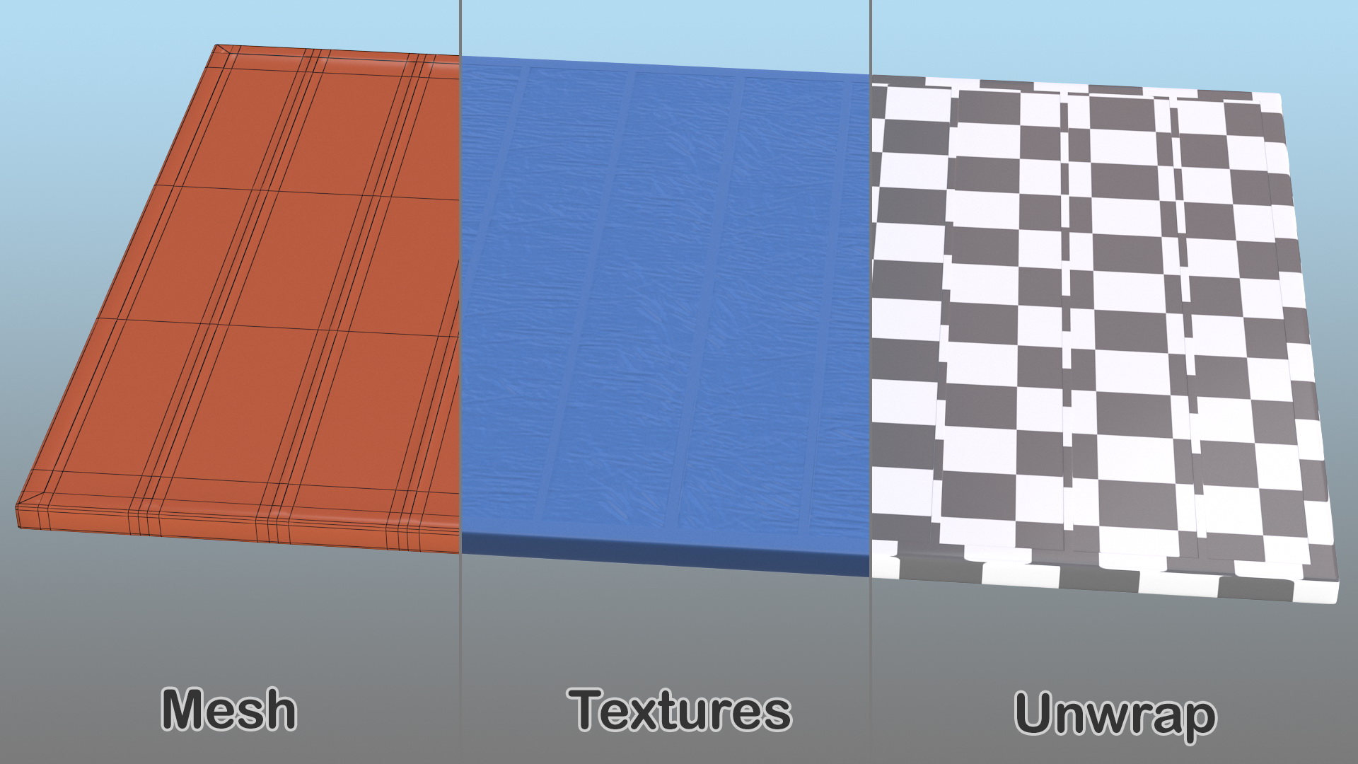 3D model Large Flooring Sports Mat