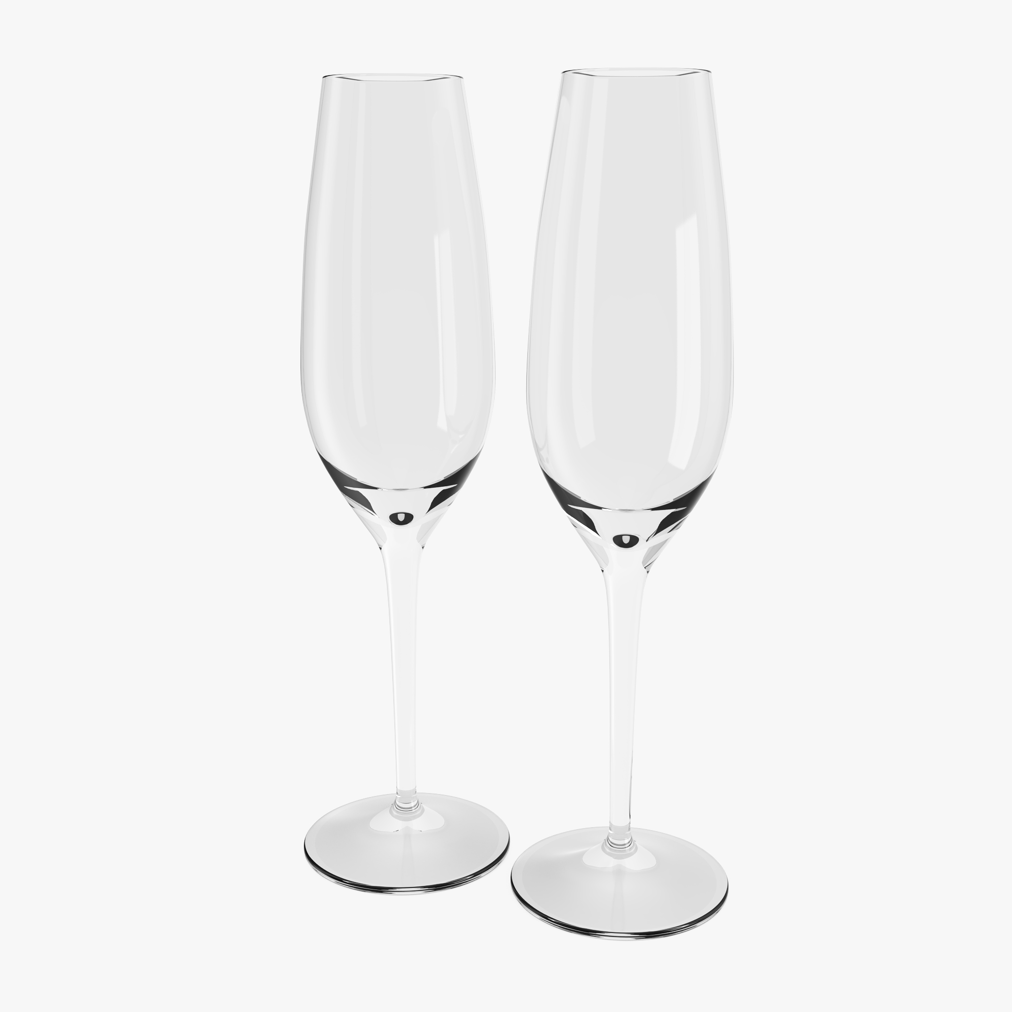 Champagne Flute Empty, view 3