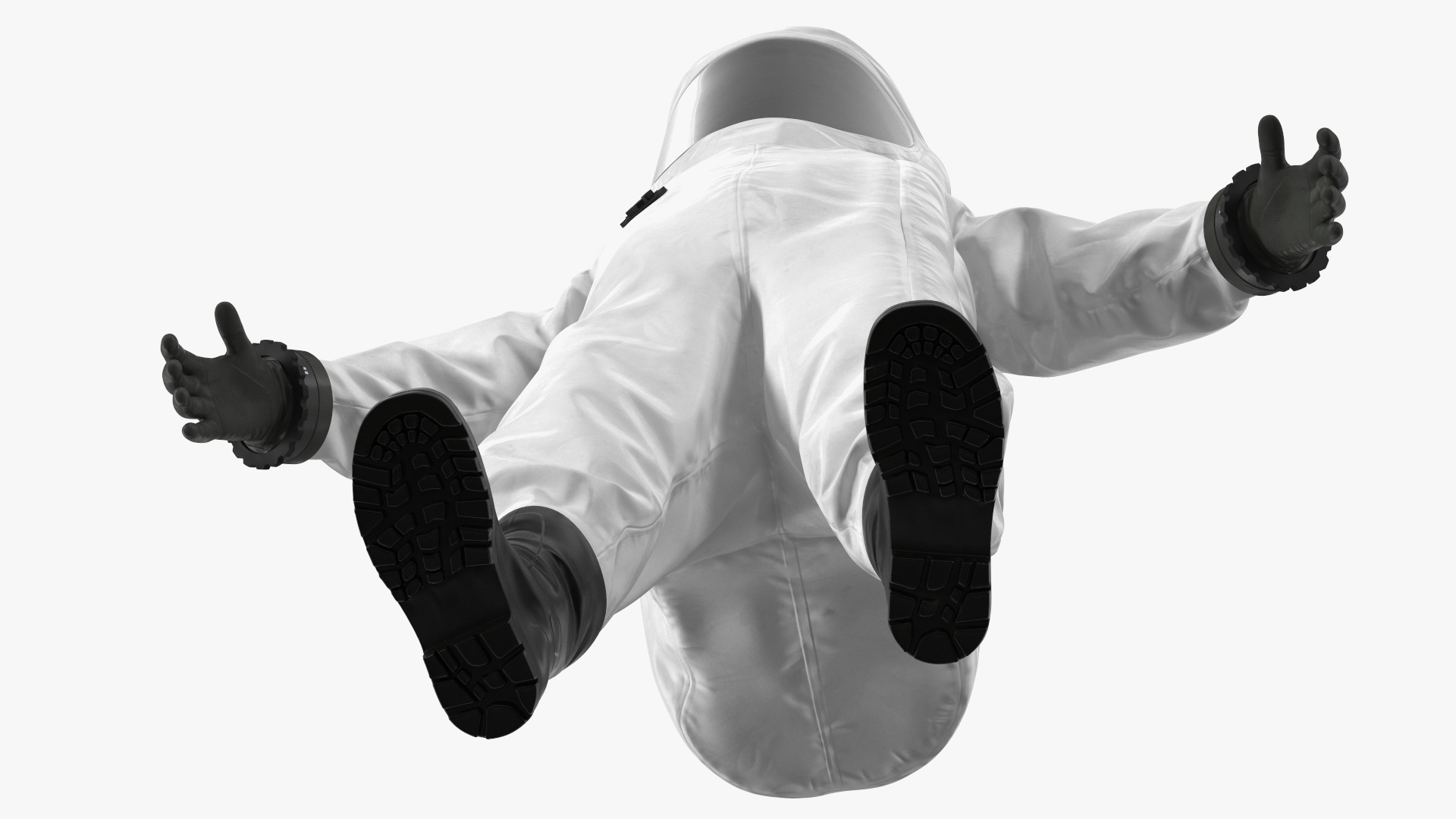 3D model Chemical Protective Suit Empty