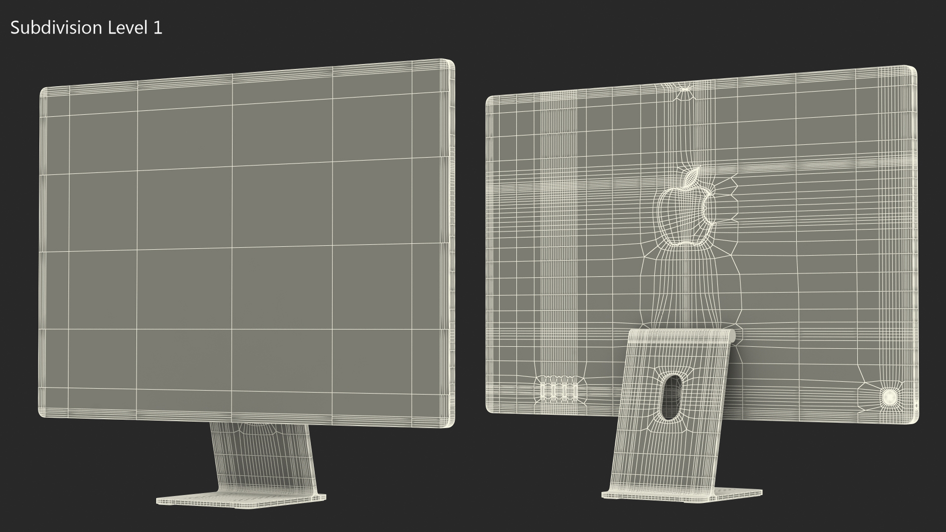 3D model Apple iMac 2021 Blue