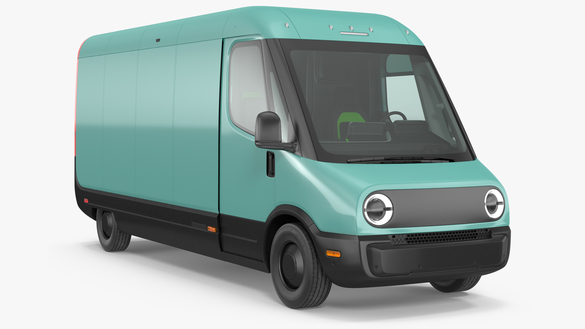 3D Electric Delivery Van