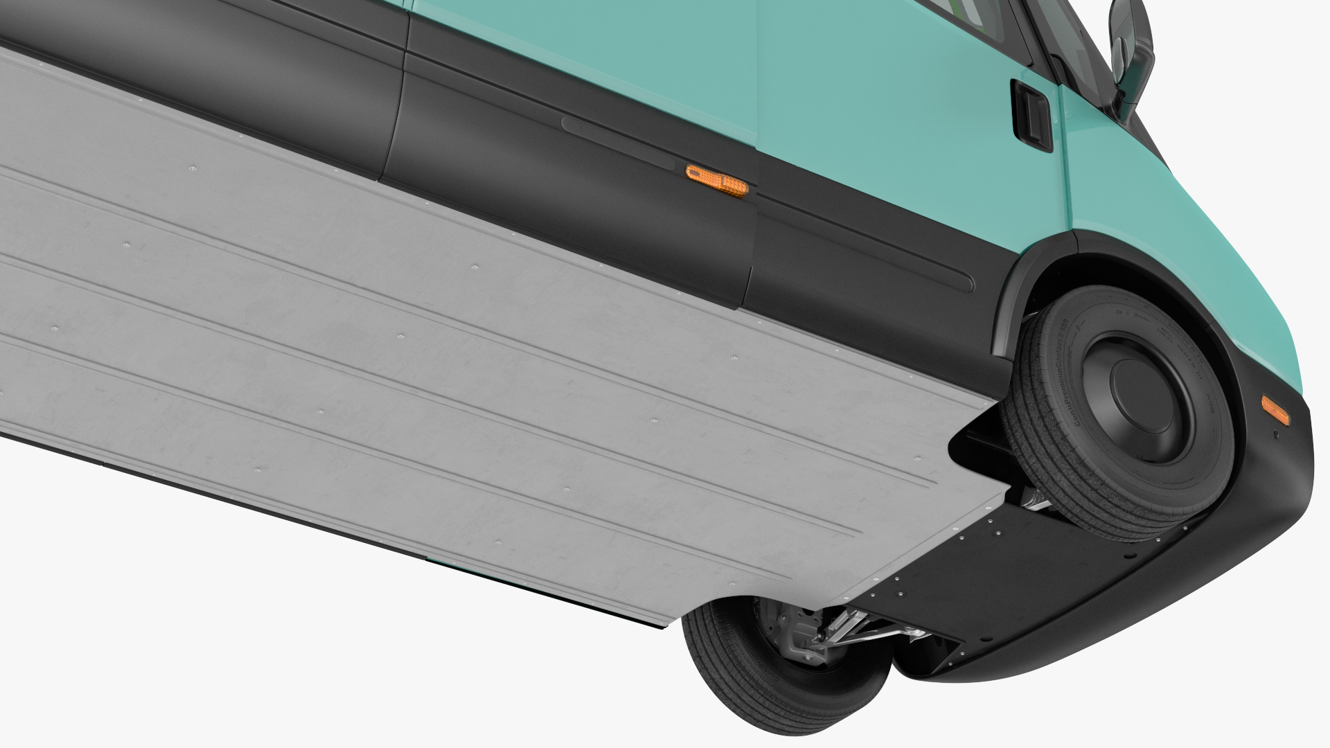 3D Electric Delivery Van