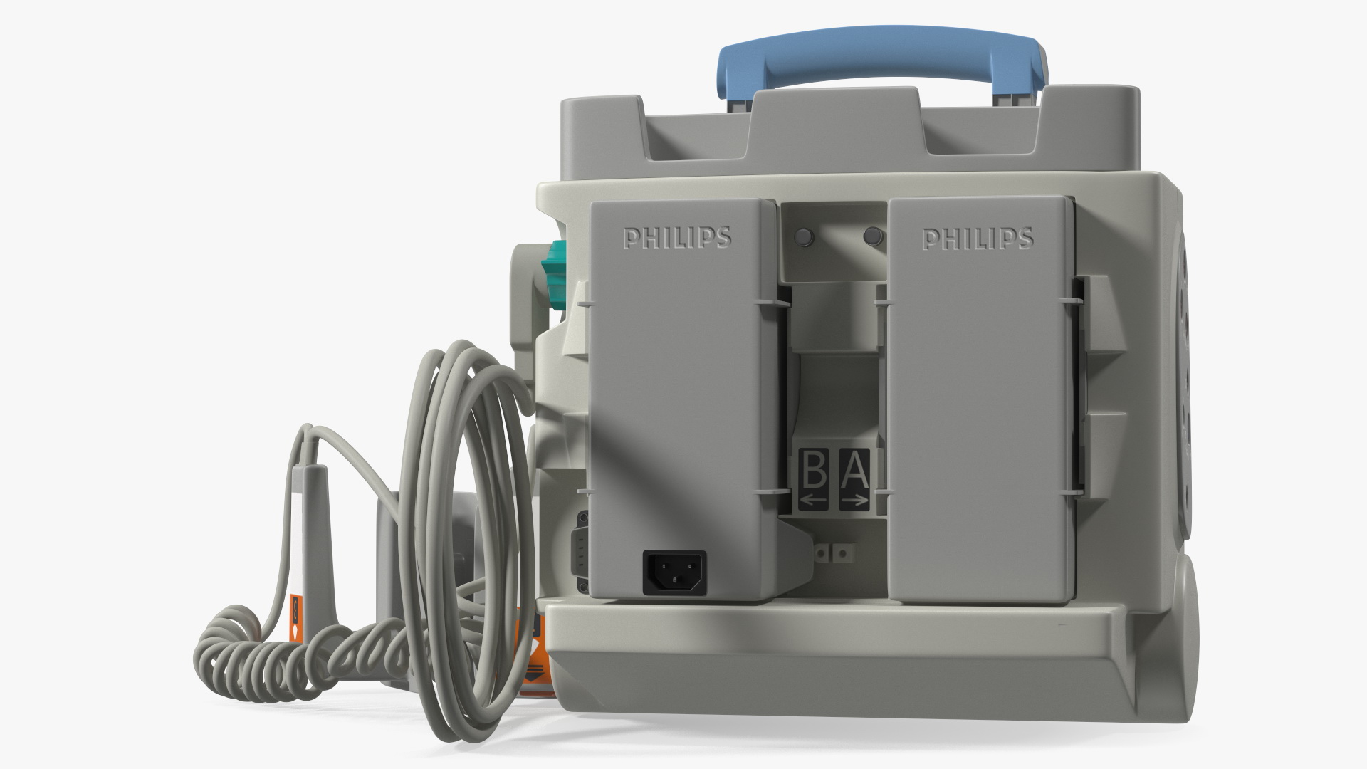 3D Philips HeartStart MRx Defibrillator with ECG Monitor model