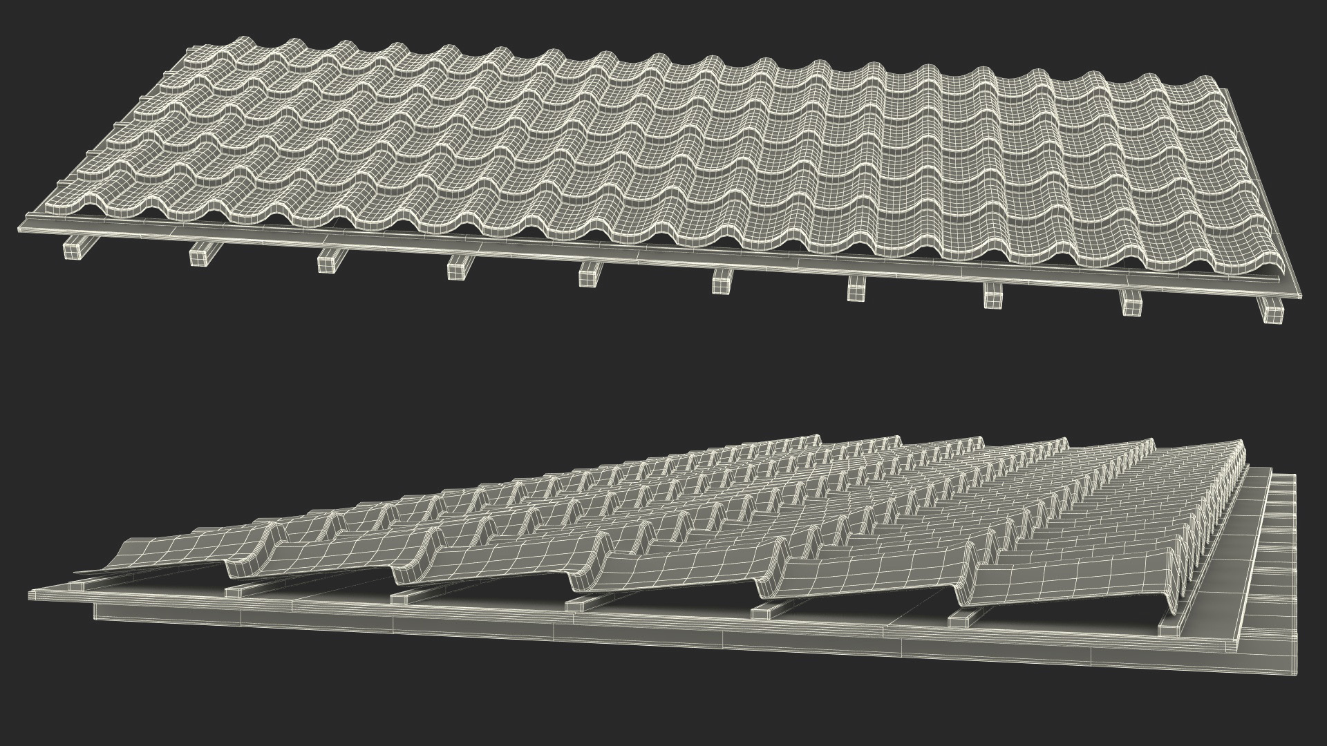 3D model Metal Tile