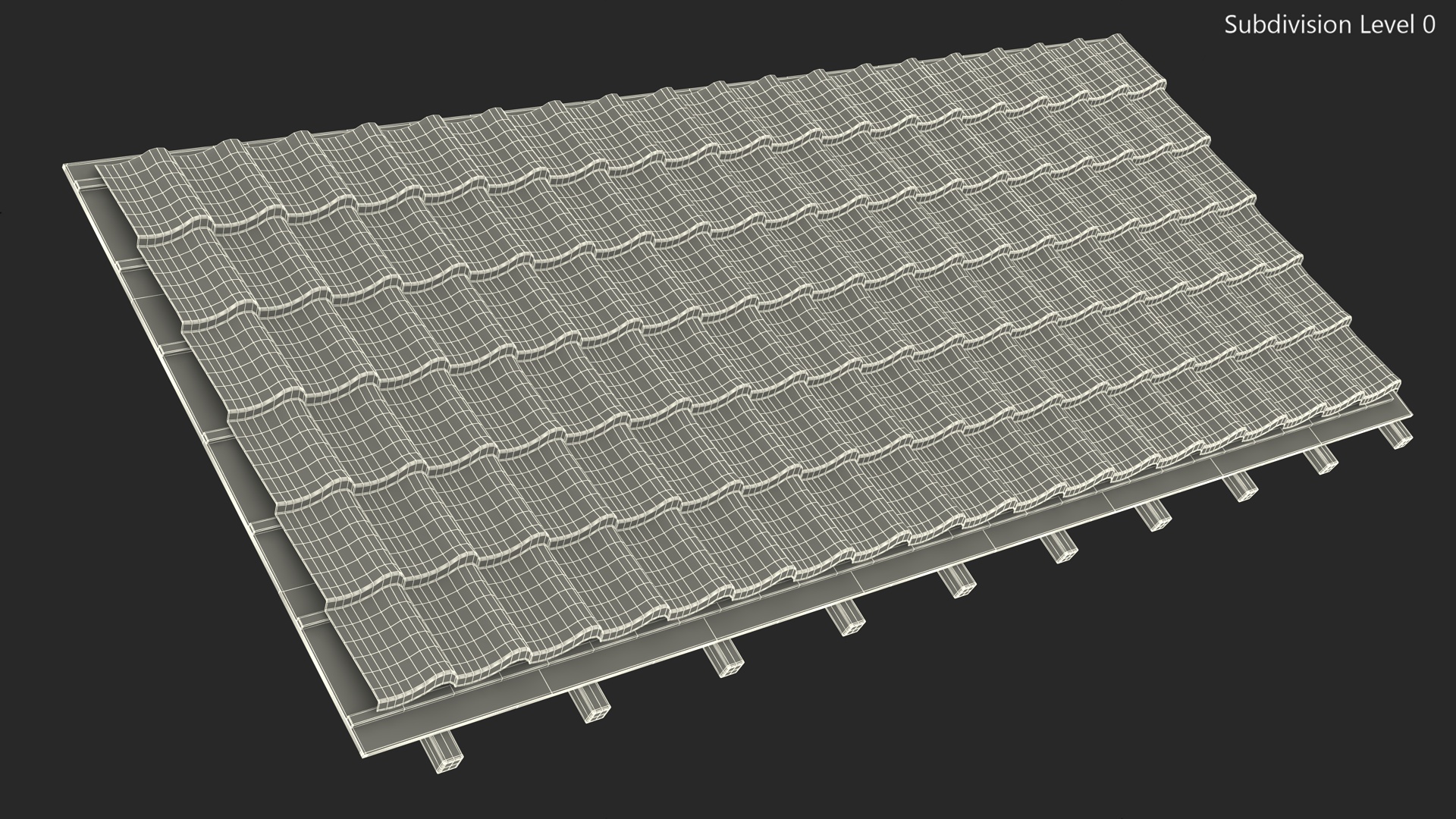 3D model Metal Tile