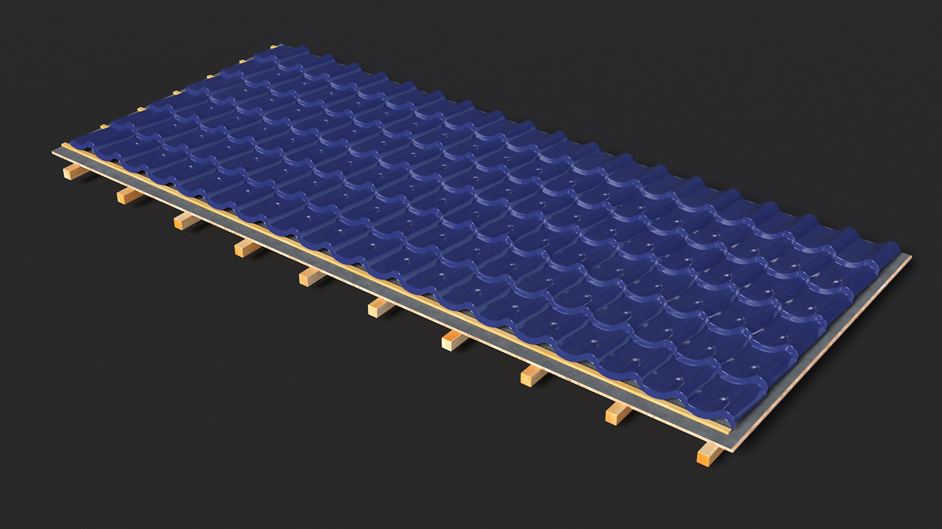 3D model Metal Tile