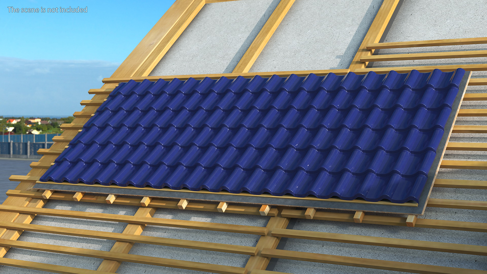 3D model Metal Tile