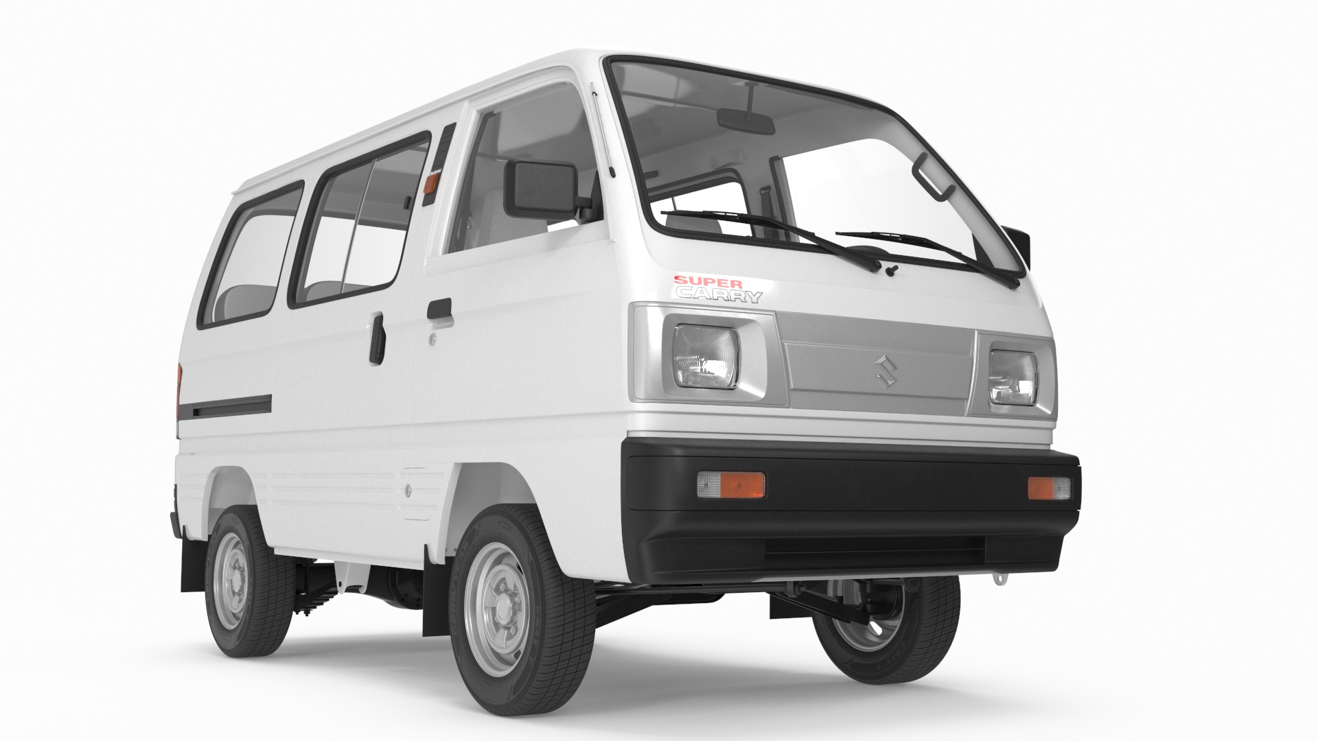 Suzuki Super Carry Passenger Van 3D