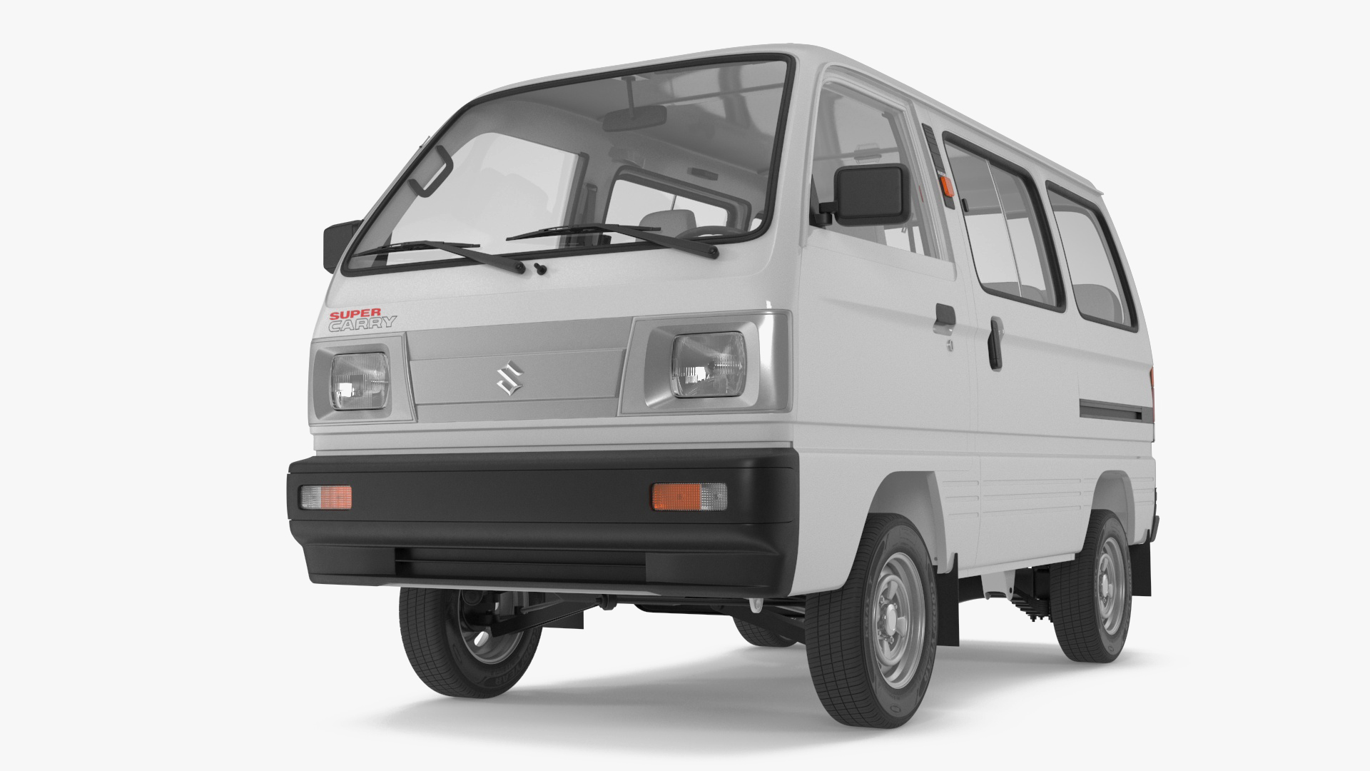 Suzuki Super Carry Passenger Van 3D