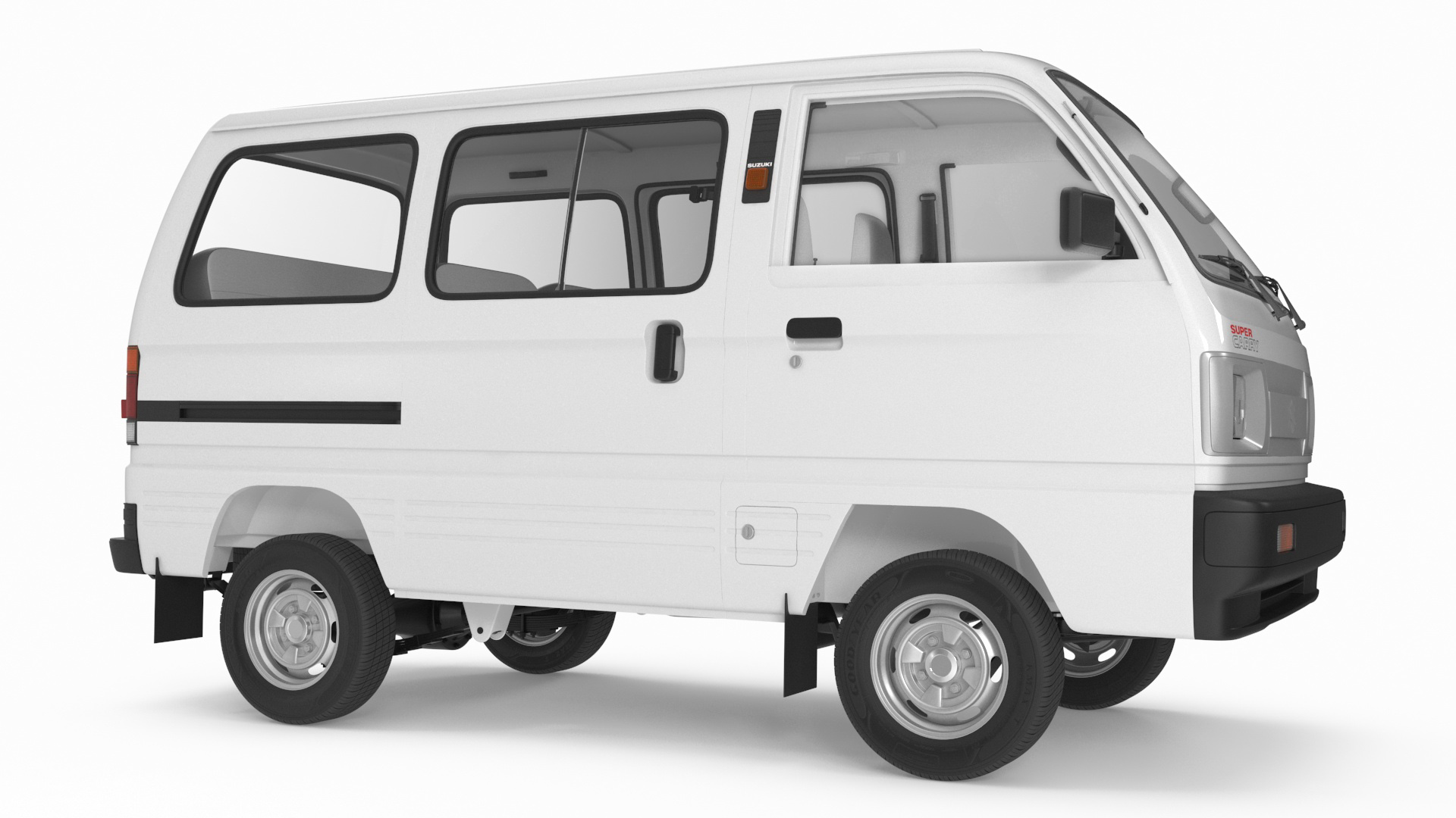 Suzuki Super Carry Passenger Van 3D