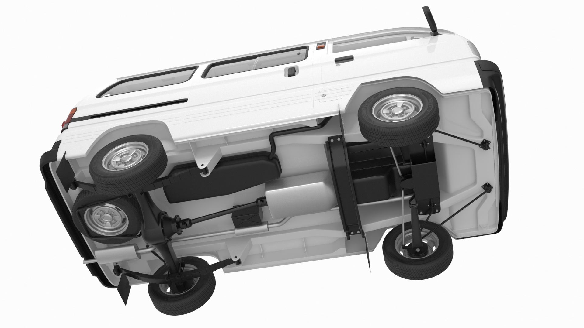 Suzuki Super Carry Passenger Van 3D