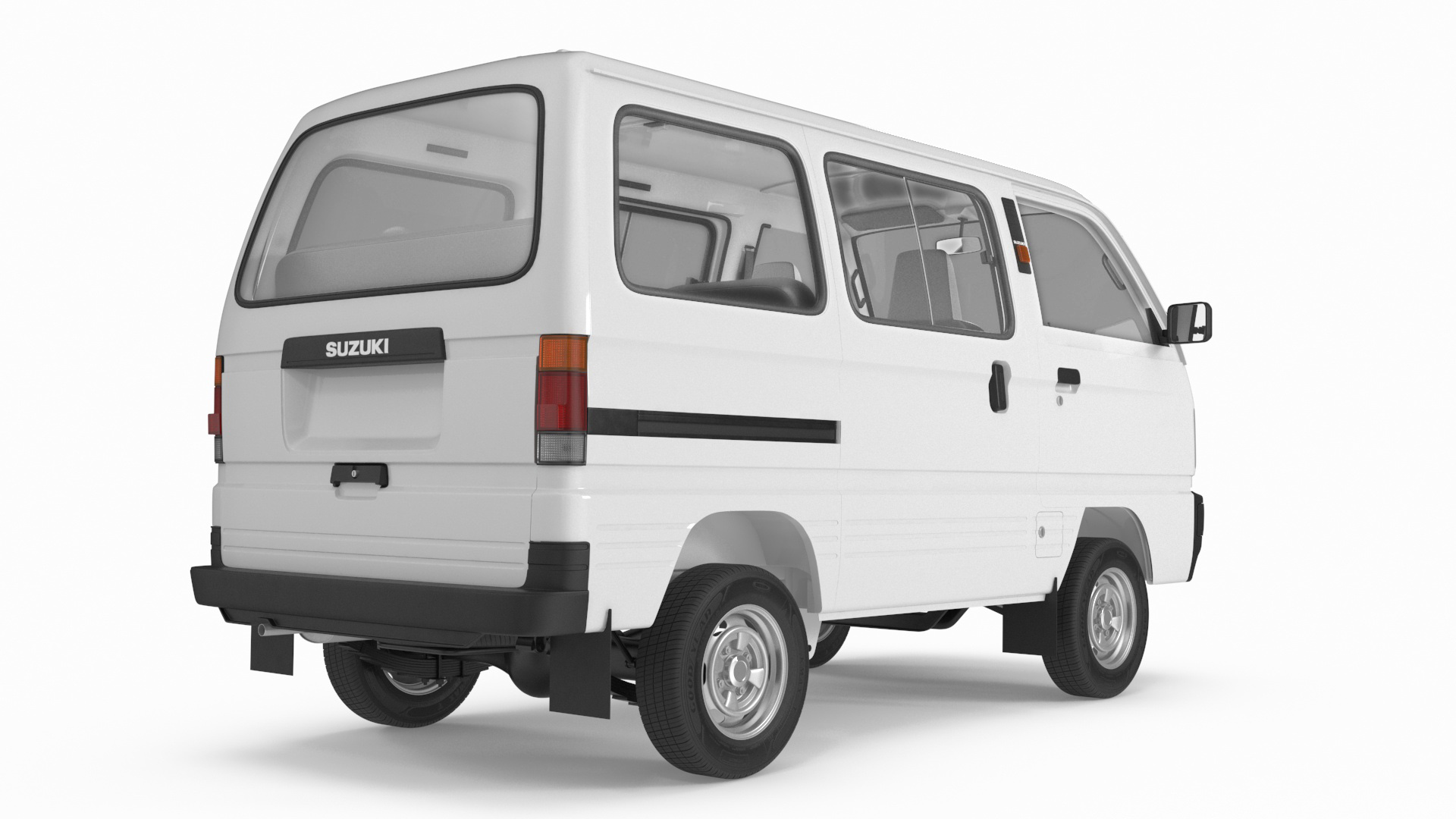 Suzuki Super Carry Passenger Van 3D