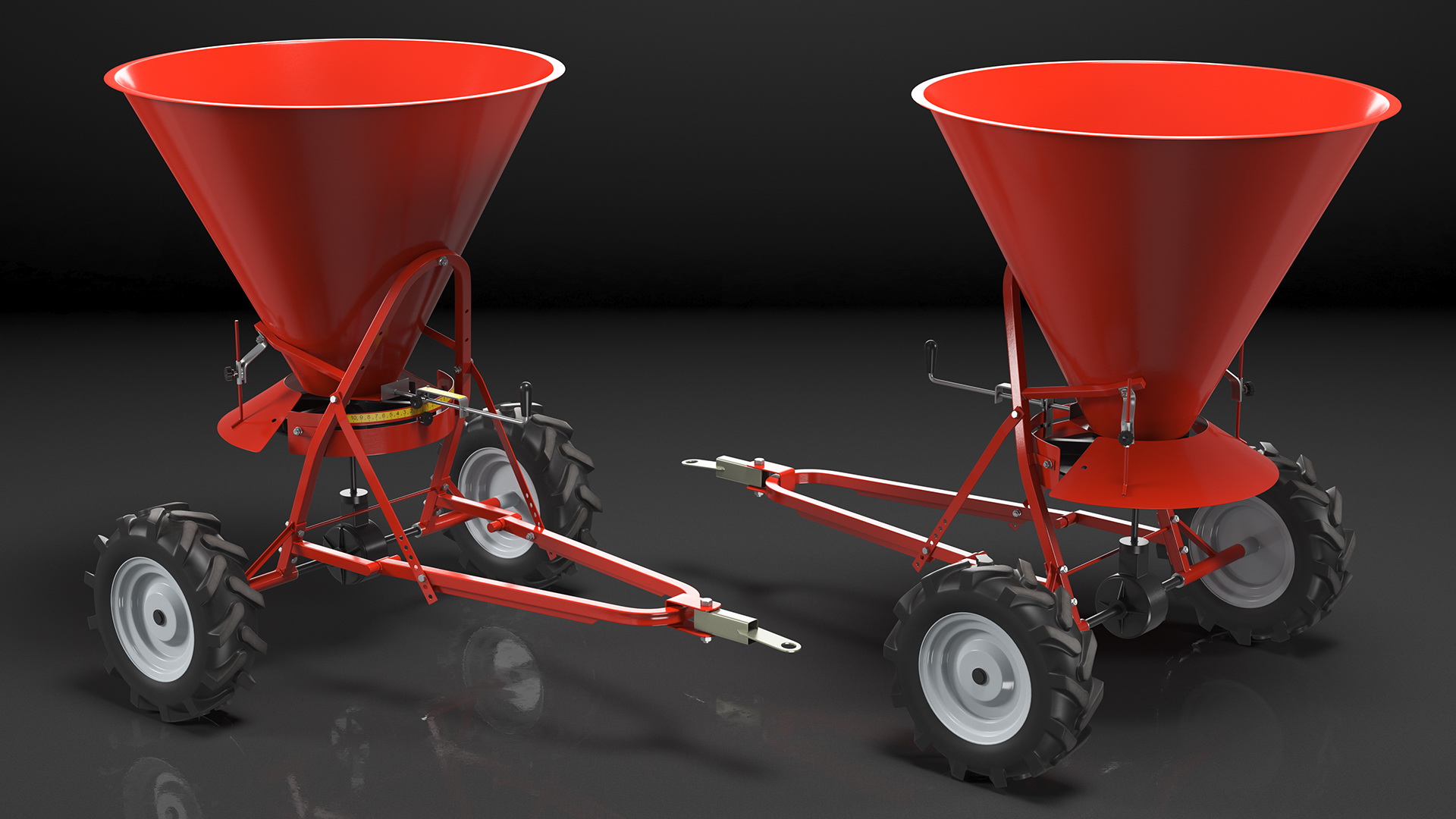 Gritting Salt Spreader 3D