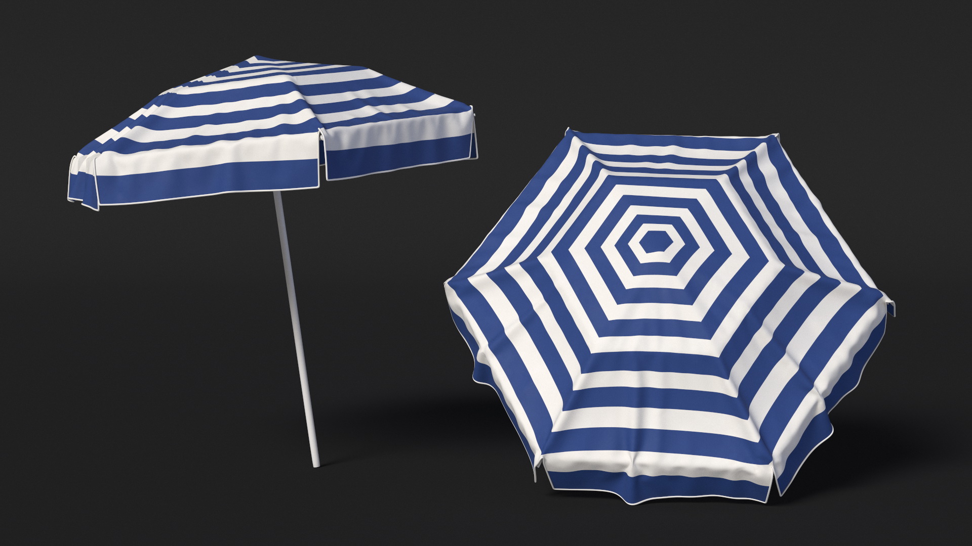 Beach Umbrella 3D model