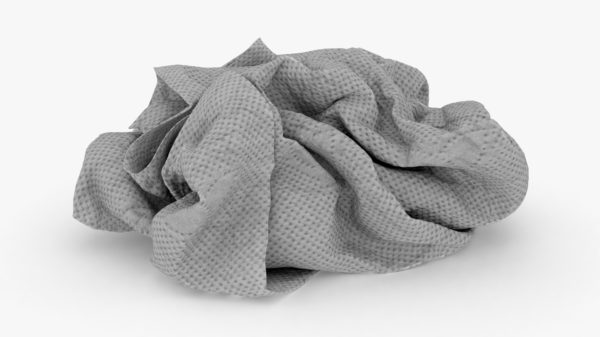 3D model Napkin Crumpled