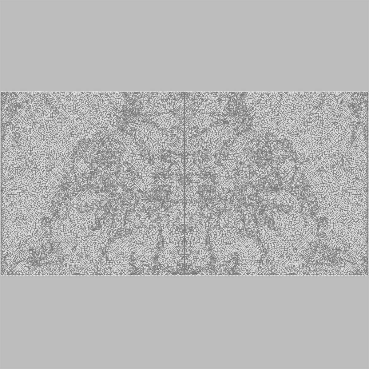 3D model Napkin Crumpled