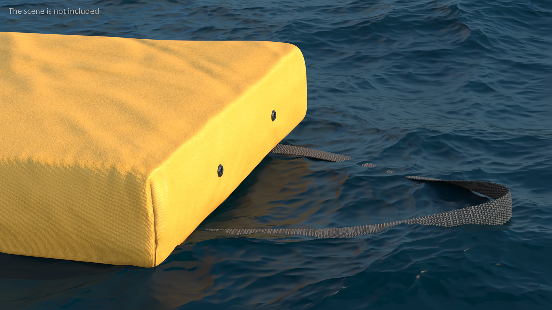 Type IV Boat Throwable Flotation Device 3D model