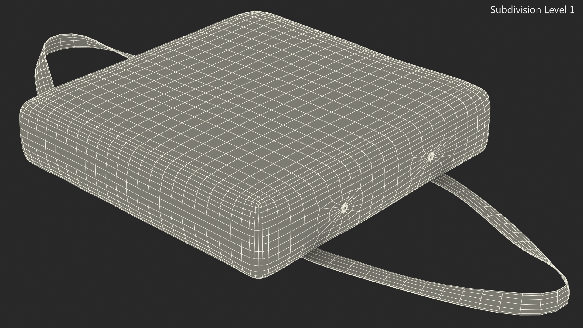 Type IV Boat Throwable Flotation Device 3D model