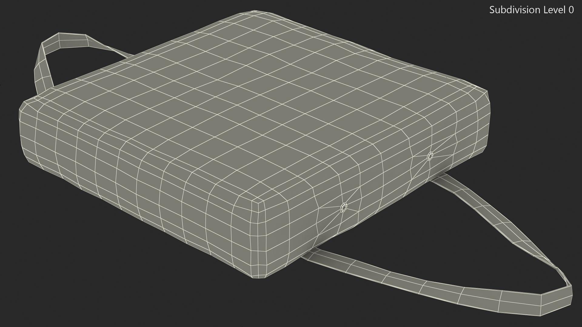 Type IV Boat Throwable Flotation Device 3D model