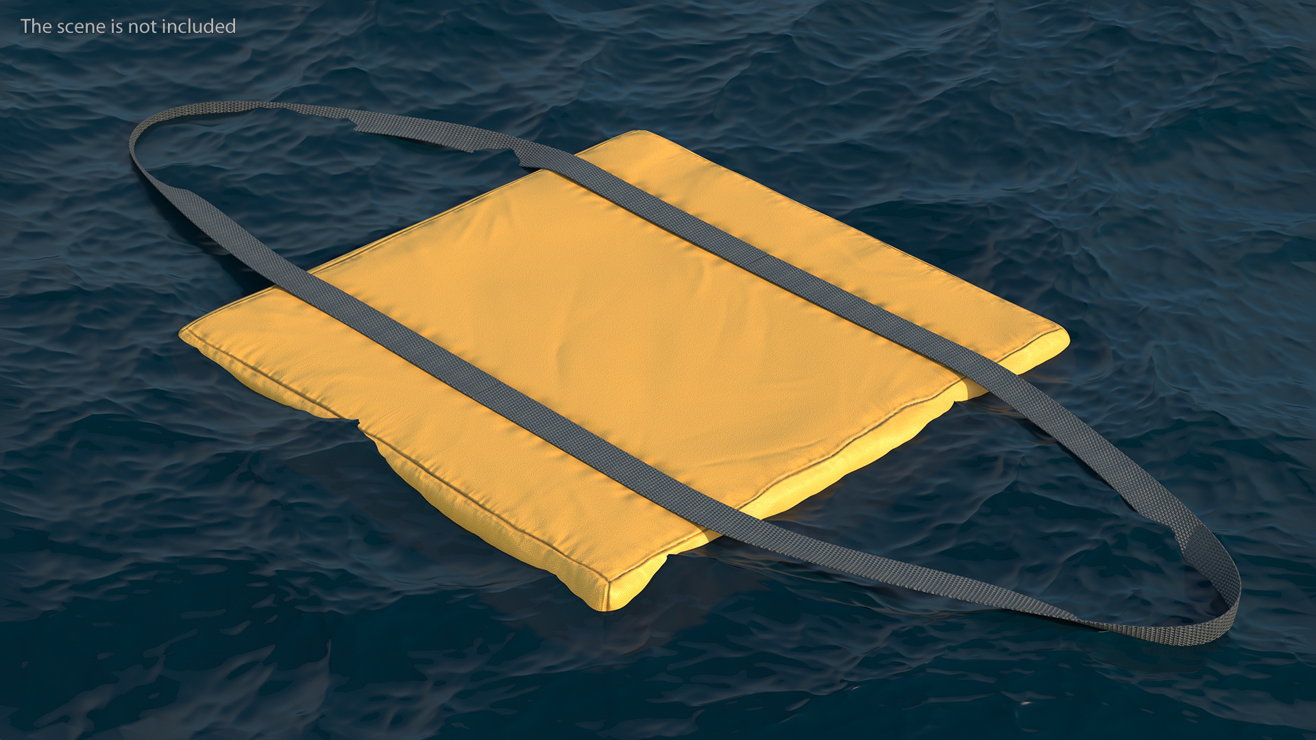 Type IV Boat Throwable Flotation Device 3D model