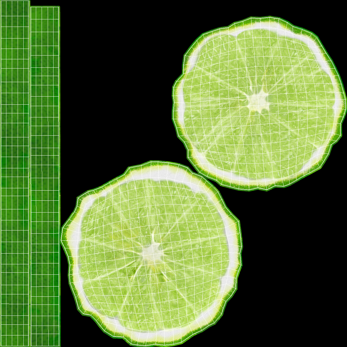 Bergamot Slice 3D model
