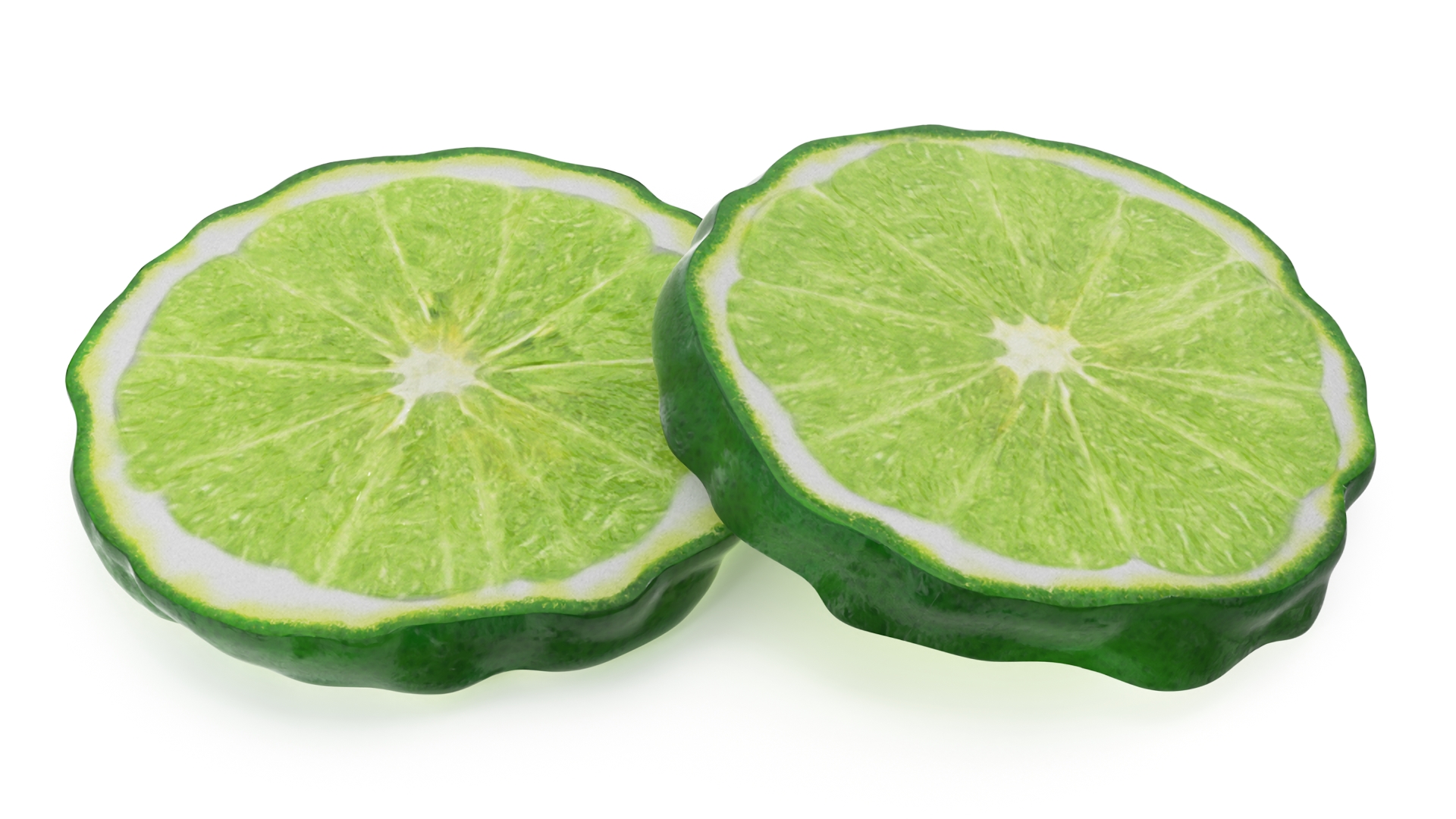 Bergamot Slice 3D model