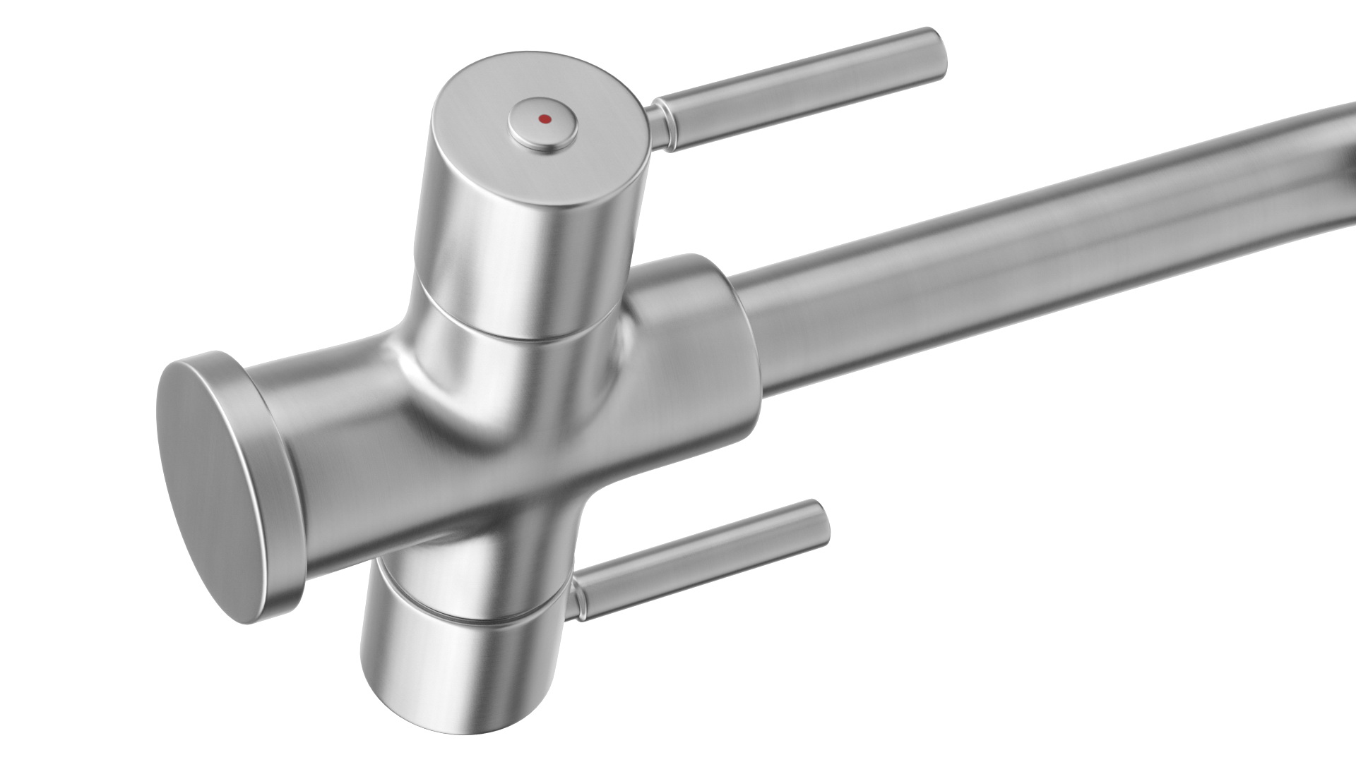 3D Angular Dual Lever Sink Mixer Tap model