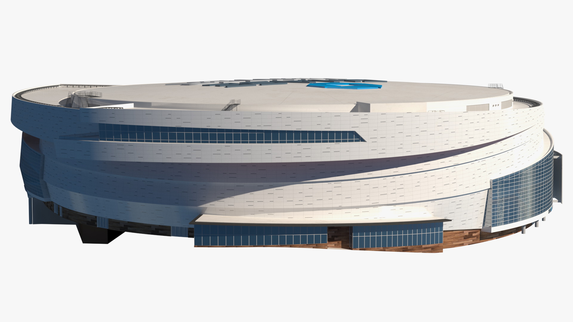 3D Chase Center Arena model